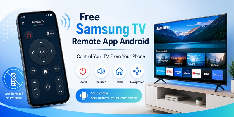 Free Samsung TV Remote App Android
