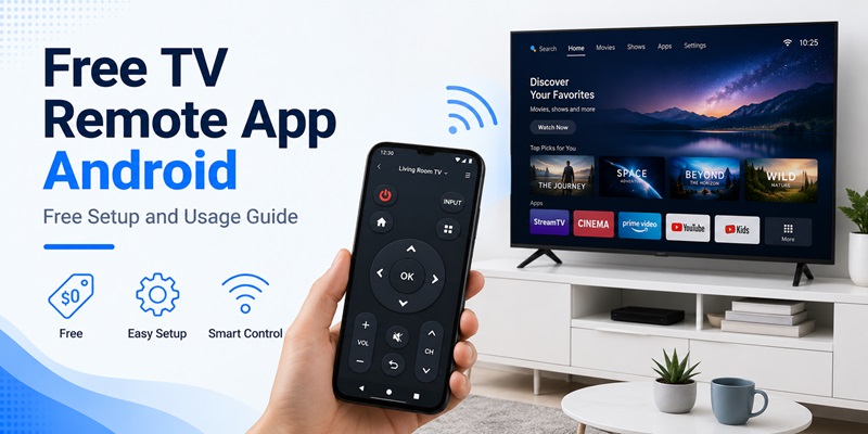 Free TV Remote App Android
