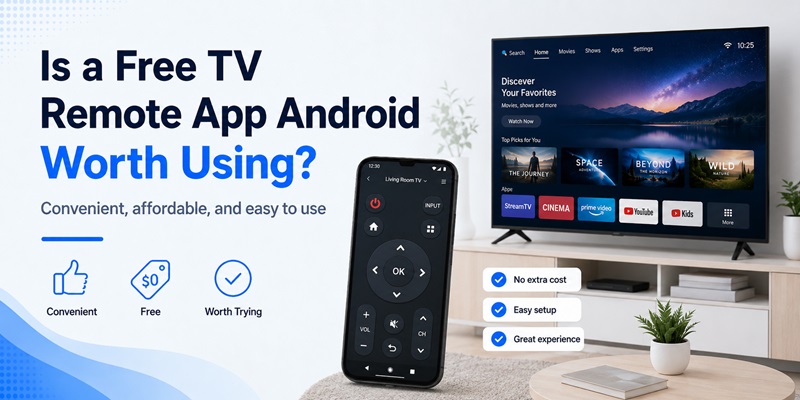 Free TV Remote App Android