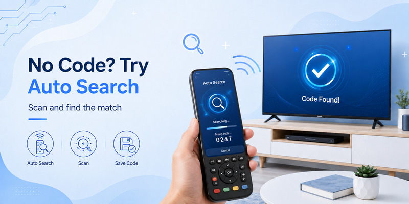 How to Find TV Code for Universal Remote