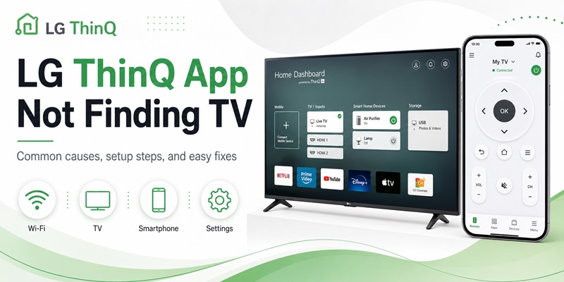 LG ThinQ App Not Finding TV: Complete Fix Guide