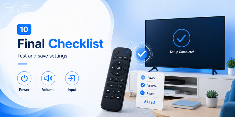 How Do You Program a Universal Remote to a TV