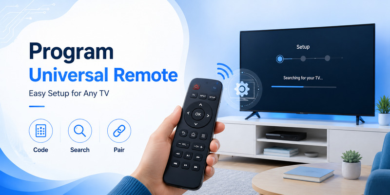 How Do You Program a Universal Remote to a TV