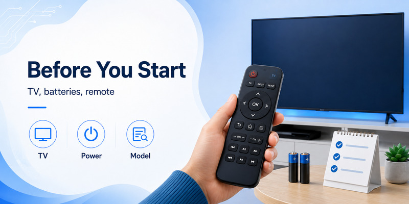 How Do You Program a Universal Remote to a TV