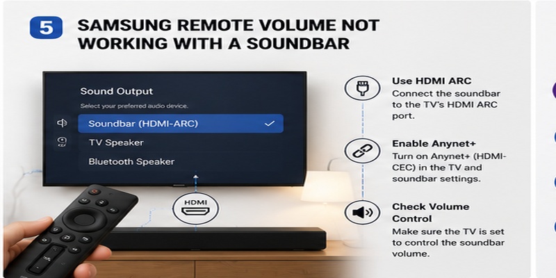 Samsung Remote Control Volume: How to Use It and Fix Common Problems