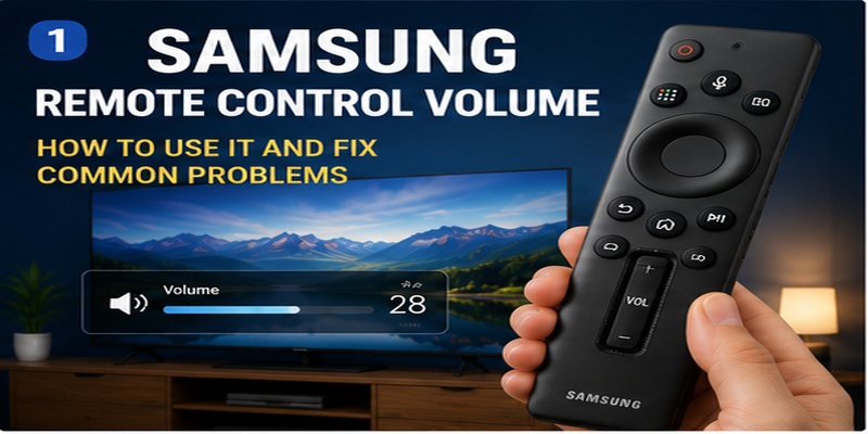 Samsung Remote Control Volume: How to Use It and Fix Common Problems