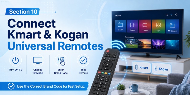 How to Connect Universal Remote to Smart TV