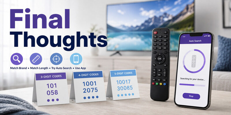 Sony Remote Control Codes: 3, 4, and 5 Digit Code Guide