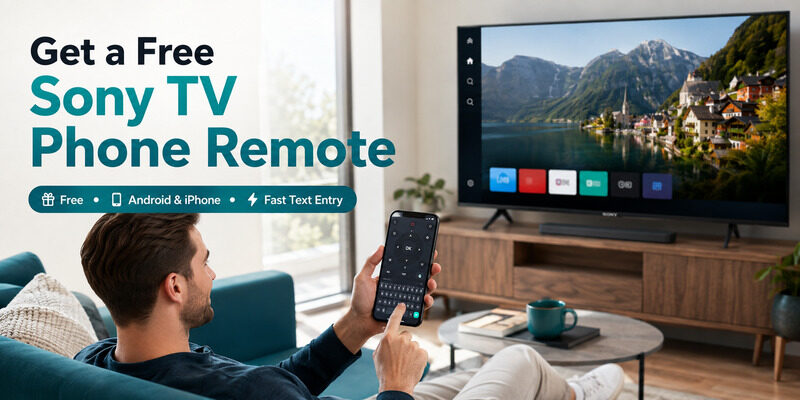Sony TV Phone Remote: Turn Your Phone Into a Sony Remote