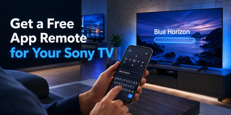App Remote TV Sony: Control Your Sony TV From Your Phone