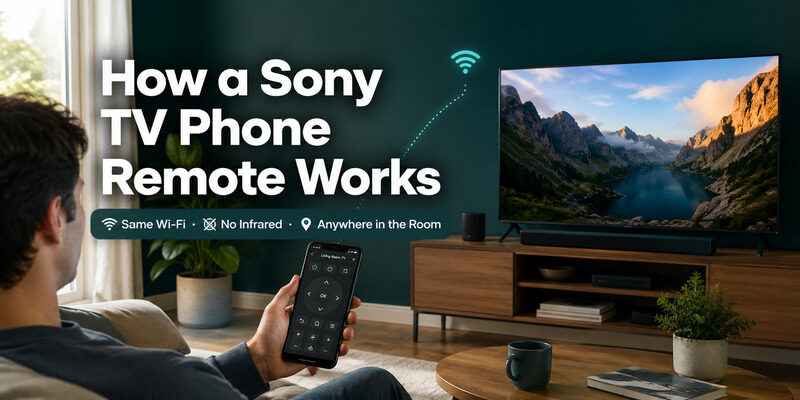 Sony TV Phone Remote: Turn Your Phone Into a Sony Remote