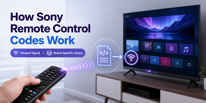 Sony Remote Control Codes: 3, 4, and 5 Digit Code Guide