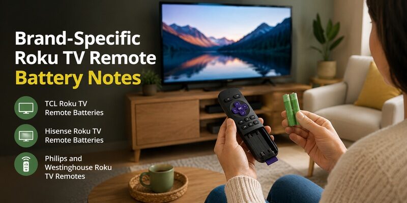 Roku TV Remote Batteries: Size, Types, and Replacement