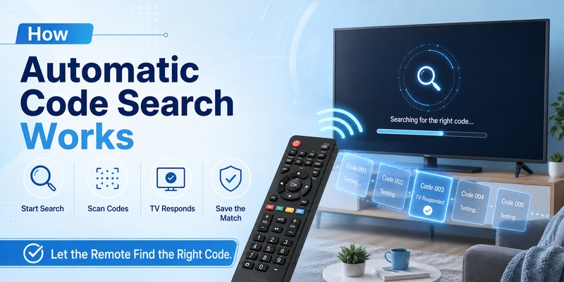 How to Connect Universal Remote to Smart TV