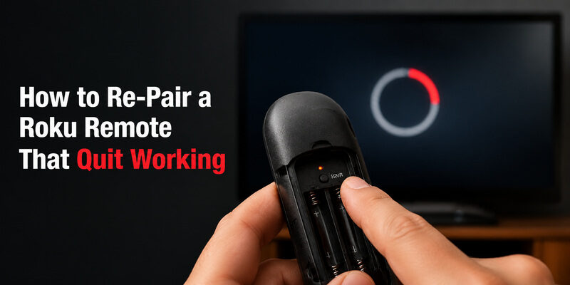 Roku Remote Quit Working? Here's How to Fix It