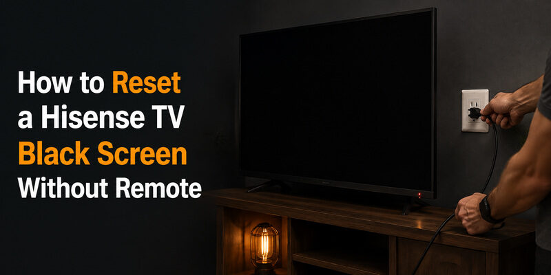 Hisense TV Factory Reset Without Remote: Step-by-Step
