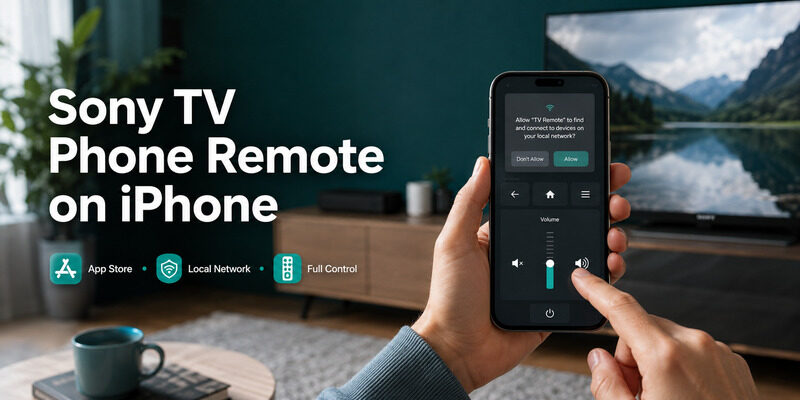 Sony TV Phone Remote: Turn Your Phone Into a Sony Remote