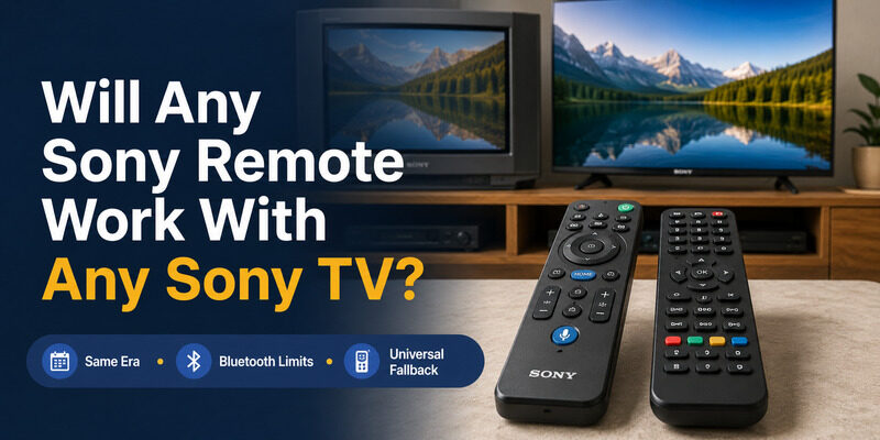 Sony Universal Remote TV Codes: Full Programming Guide