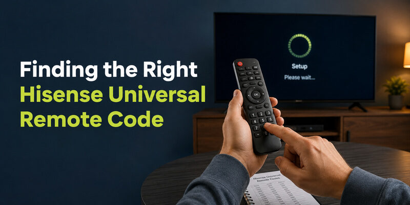 Will a Universal Remote Work on a Hisense TV?
