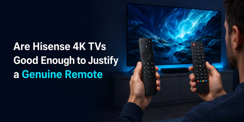 Hisense 4K TV Remote: Models, Setup, and Replacements