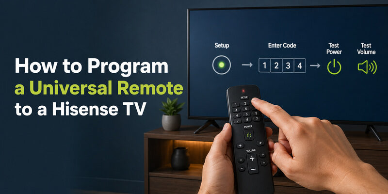 Will a Universal Remote Work on a Hisense TV?