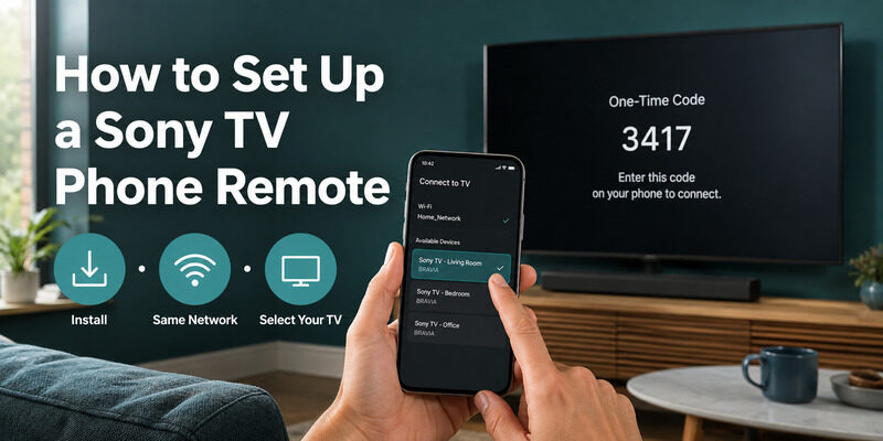 Sony TV Phone Remote: Turn Your Phone Into a Sony Remote