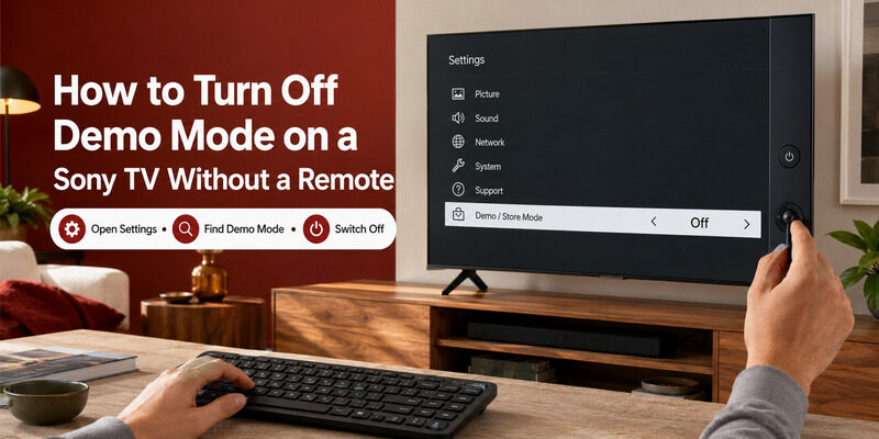 Sony TV Factory Reset Without Remote: Step-by-Step