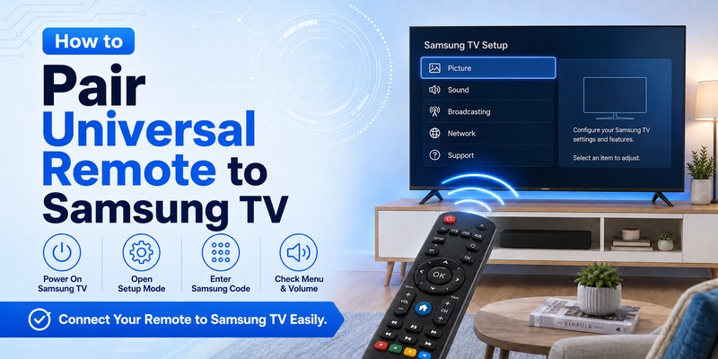 How to Pair Universal Remote to TV