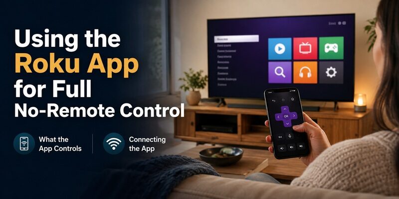 How to Turn On Roku TV Without Remote: Complete Guide