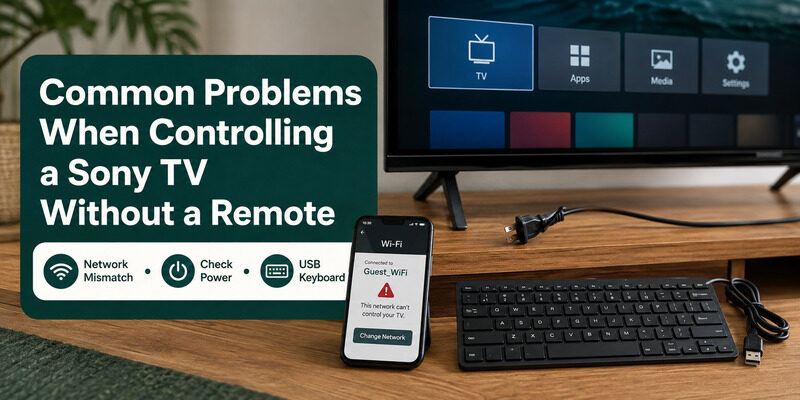 How to Turn On a Sony TV Without a Remote: Full Guide