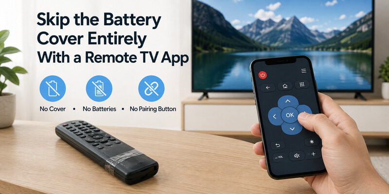 How to Open Sony TV Remote: Battery Cover and Pairing