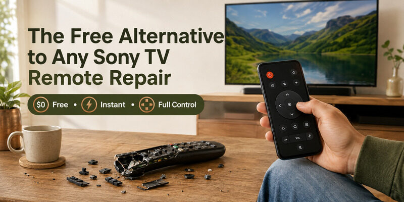 Sony TV Remote Repair: Fix, Replace, or Go App-Free