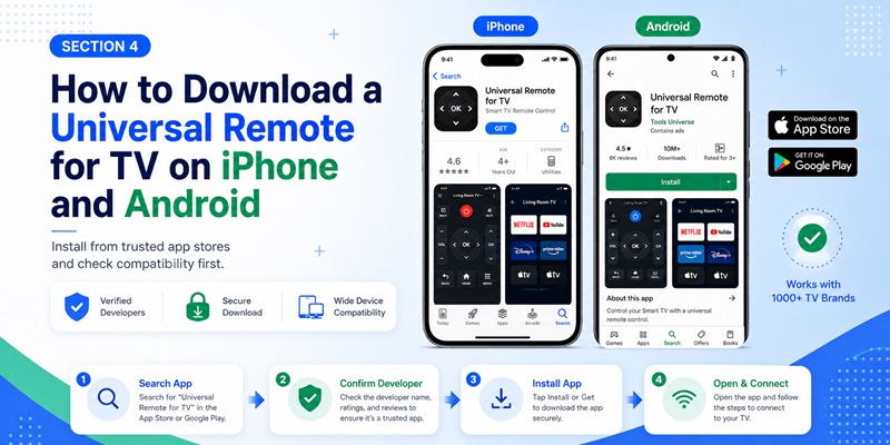 Universal Remote Control Download: Complete TV Guide