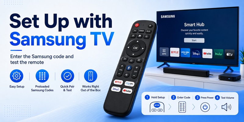 Universal Remote TV: Complete Setup, TV Codes, Pairing, Apps, and Troubleshooting Guide