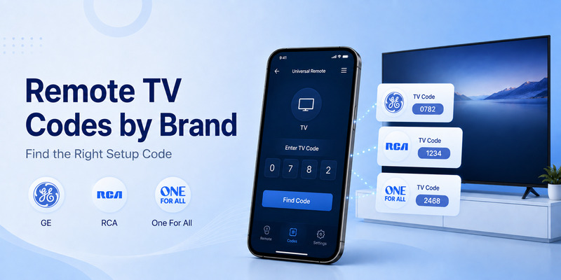 Universal TV Remote Control App