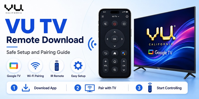 VU TV Remote Download