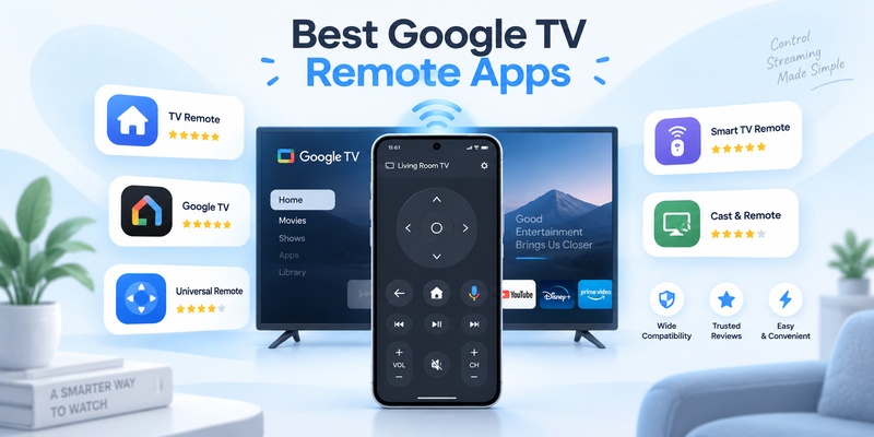 Best Google TV Remote Apps