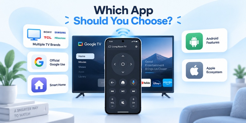 Best Google TV Remote Apps