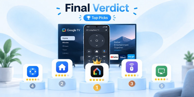 Best Google TV Remote Apps