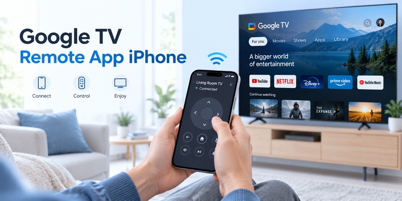 Google TV Remote App iPhone