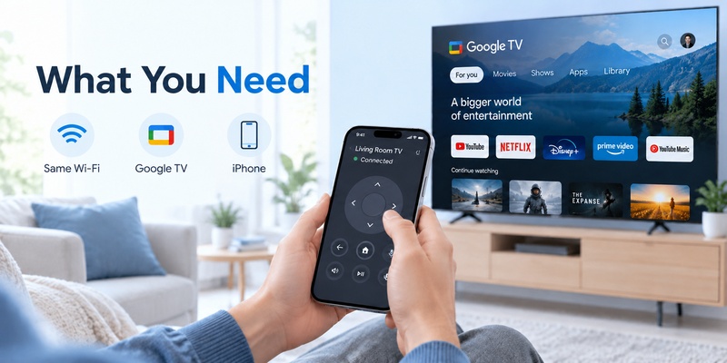 Google TV Remote App iPhone