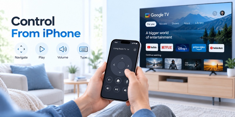 Google TV Remote App iPhone