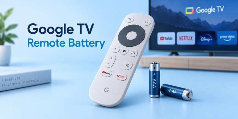 Google TV Remote Battery
