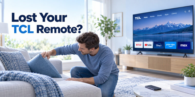 I Lost My TCL TV Remote: Find It or Restore Control