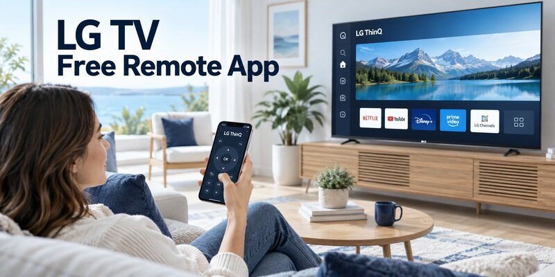 LG TV Remote App Free Control with LG ThinQ