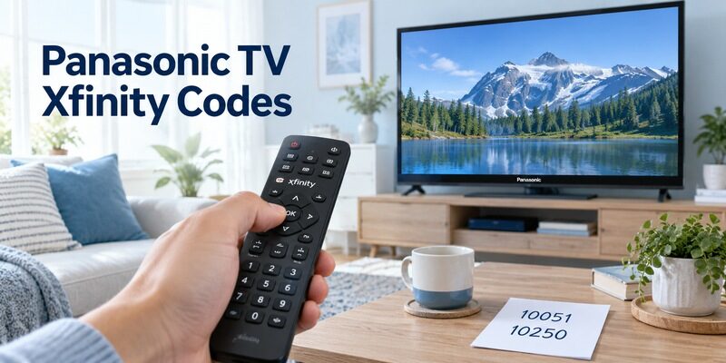 Panasonic TV Code for Xfinity Remote and Programming Guide