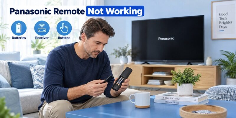 Panasonic TV Remote Not Working Troubleshooting Guide