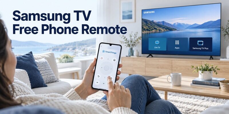 Samsung TV Remote App Free Setup with SmartThings
