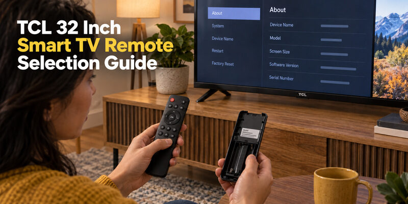 TCL 32 Inch Smart TV Remote Selection Guide