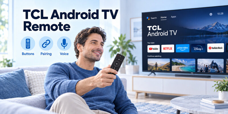TCL Android TV Remote: Buttons, Pairing and Phone Backup